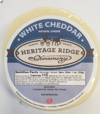 white cheddar cheese nutrition